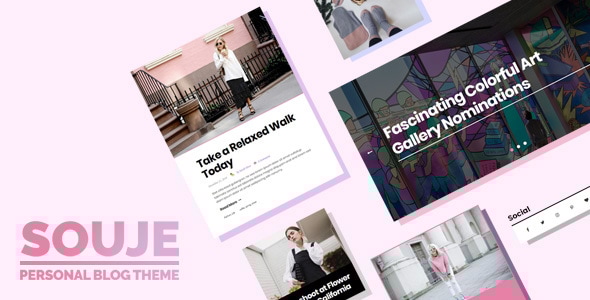 Souje – 个人 WordPress 博客主题