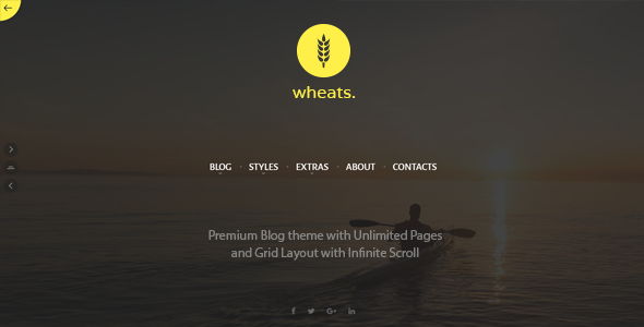 Wheats – 博客 WordPress 主题