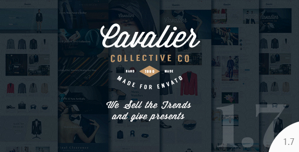 Cavalier – 我们销售趋势。Woocommerce 主题