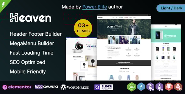 Heaven – 多用途响应式 WooCommerce 主题