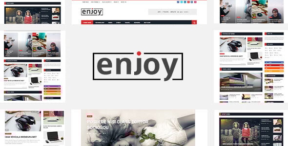 享受 – WordPress 杂志和博客主题