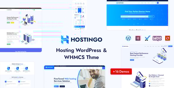 Hostingo – 托管WordPress  WHMCS主题