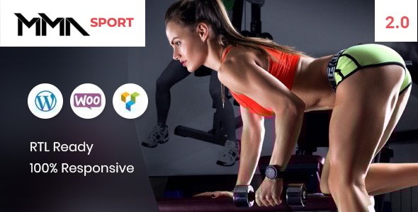MMAsport – 体育俱乐部商店 WooCommerce 主题
