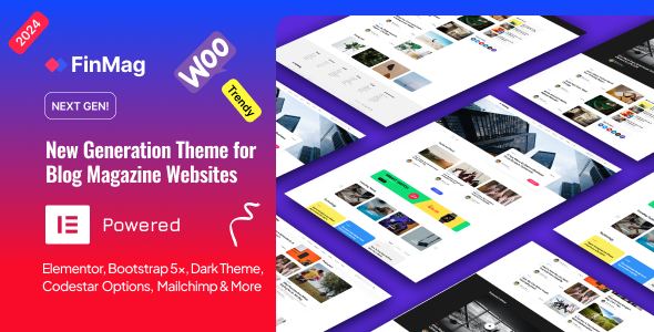FinMag – 现代杂志 WordPress 主题