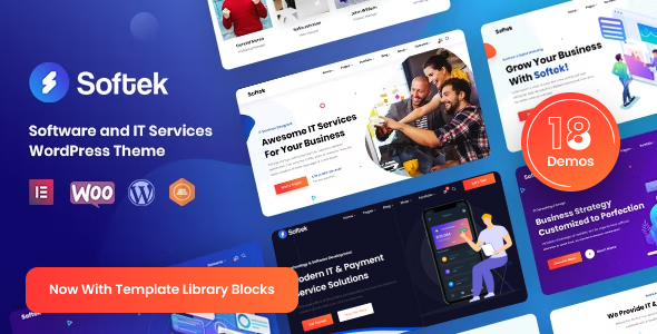 Softek – 软件和IT解决方案WordPress主题