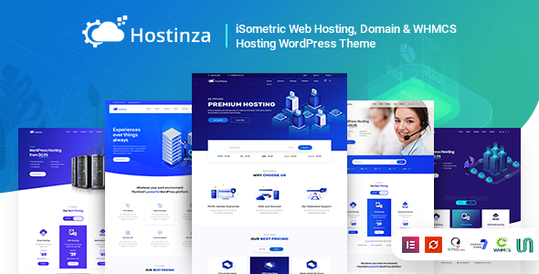 Hostinza – Whmcs 虚拟主机 WordPress 主题