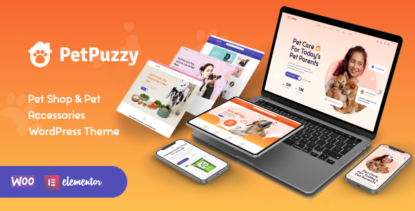 PetPuzzy – 宠物店 WooCommerce 主题