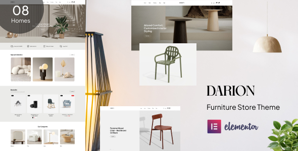 Darion – 家具店 WordPress 主题