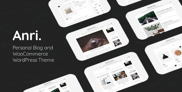 Anri – 个人博客和 WooCommerce WordPress 主题