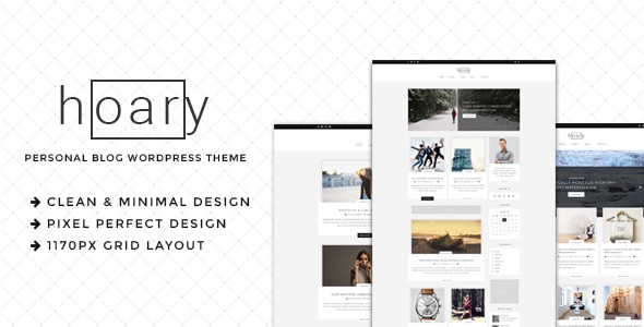 Hoary – 最小博客 WordPress 主题