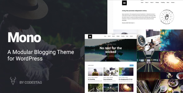 Mono – WordPress 的模块化博客主题