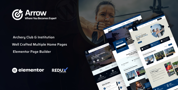 Arrow – 射箭俱乐部 WordPress 主题