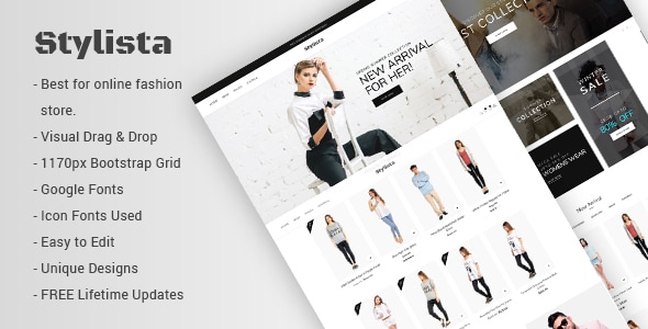 Stylista – 响应式时尚 WooCommerce WordPress 主题