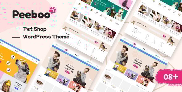 Peeboo – 宠物店 WooCommerce WordPress 主题