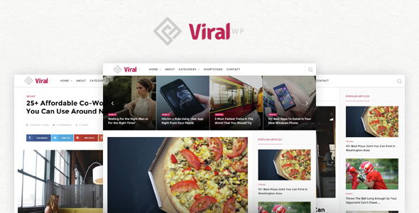 ViralWP – Buzz News  Blog WordPress主题