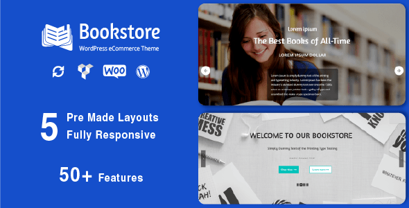 Bookstore – 响应式 WordPress 主题
