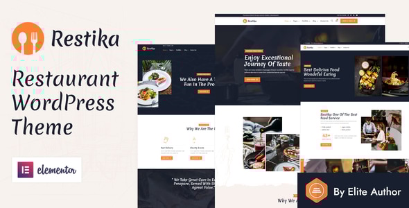 Restika – 餐厅 WordPress 主题