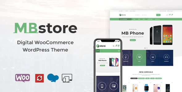 MBStore – 数字 WooCommerce WordPress 主题