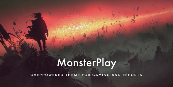 MonsterPlay – 电子竞技和游戏 WordPress 主题