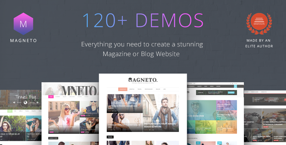 Magneto – 电子商务报纸 WordPress 主题