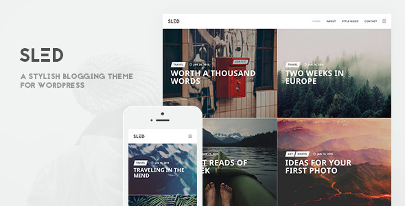 SLED – 创意博客 WordPress 主题
