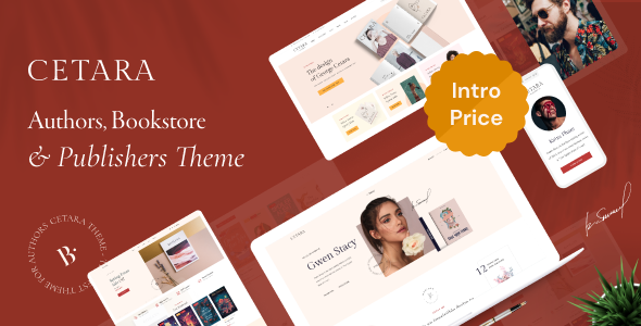 Cetara – 美丽的作者 WordPress 主题