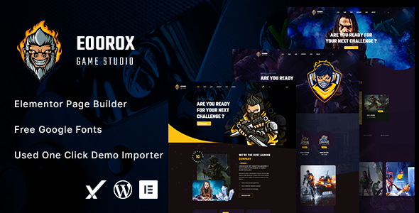 Eoorox – 游戏和电子竞技 WordPress 主题