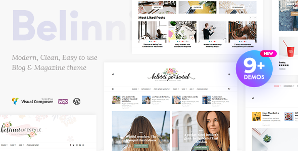 Belinni – 多概念博客/杂志 WordPress 主题