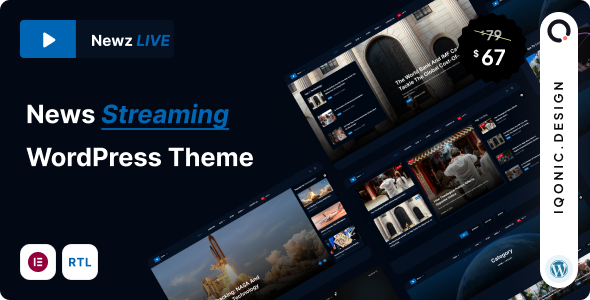 Newz LIVE – 新闻 WordPress 主题