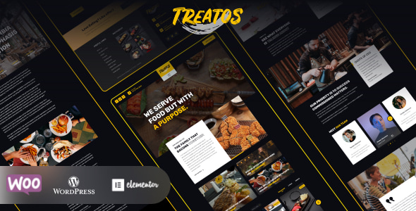 Treatos – 餐厅 WordPress 主题