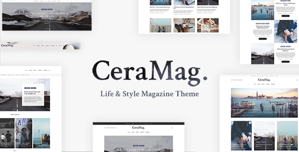 CeraMag – 生活与风格杂志主题