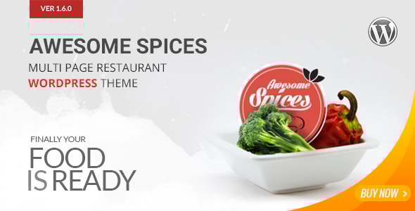 Awesome Spice – 餐厅/咖啡馆 WordPress 主题