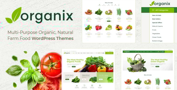 Organix – 有机食品 WooCommerce WordPress 主题