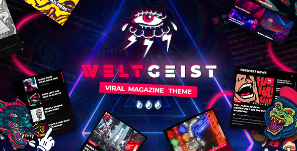 Weltgeist – 病毒杂志 WordPress 主题