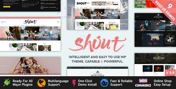 Shout – 博客 WordPress 主题