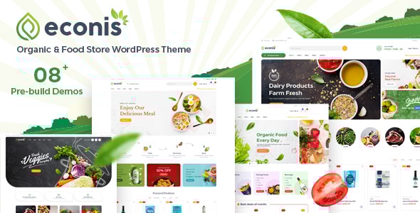 Econis – 有机和食品商店WordPress主题