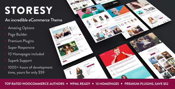 Storesy – 多用途 WooCommerce 主题