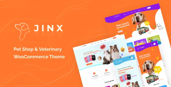 Jinx – 宠物店和兽医WooCommerce主题