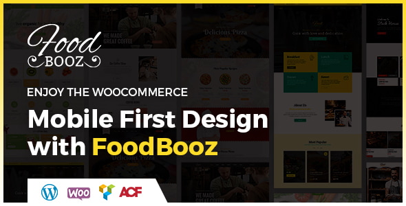 FoodBooz Minimal WordPress 餐厅和咖啡馆主题