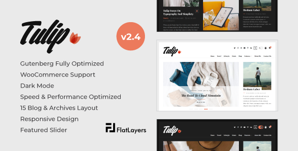 Tulip – 响应式 WordPress 博客主题