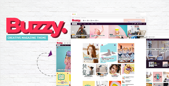 Buzzy – 创意杂志 WordPress 主题