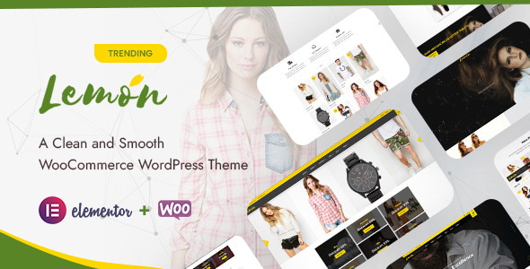 柠檬 |干净流畅的 WooCommerce WordPress 主题