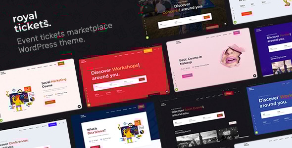 RoyalTickets – 活动预订 WordPress 主题