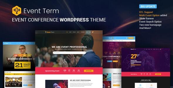Event Term- 多会议 WordPress 主题