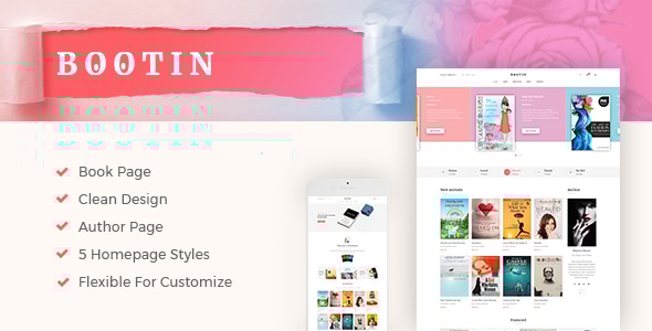 Bootin – 书店 WooCommerce WordPress 主题