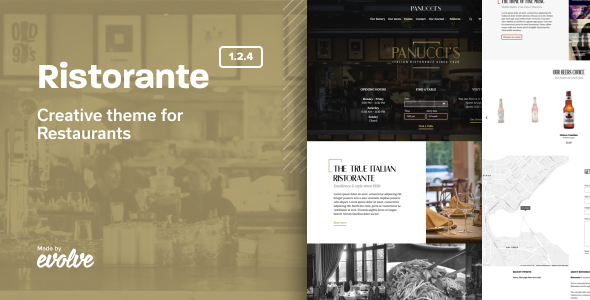 Ristorante – 创意餐厅 WordPress 主题
