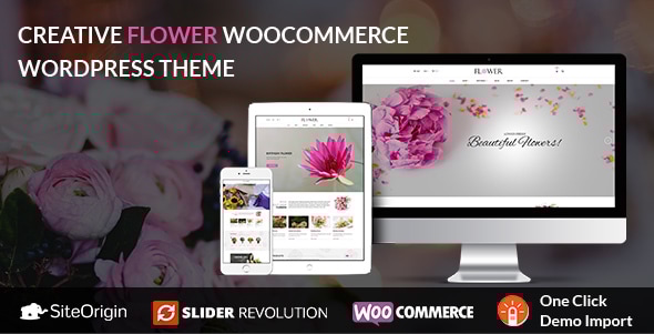 创意花 Woocommerce WordPress 主题