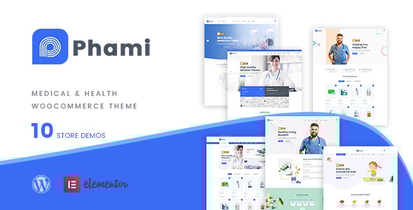 Phami – 医疗与健康WooCommerce WordPress主题
