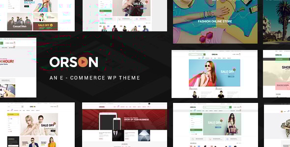 Orson – 在线商店的 WordPress 主题