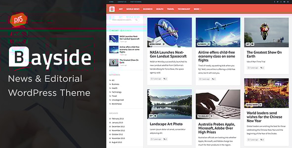 Bayside – 响应式 WordPress 主题